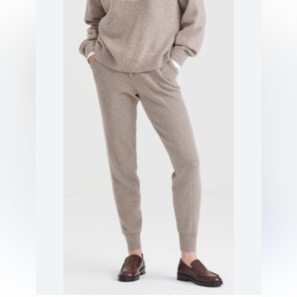 NAADAM Pants - Naadam Cashmino Jogger M taupe